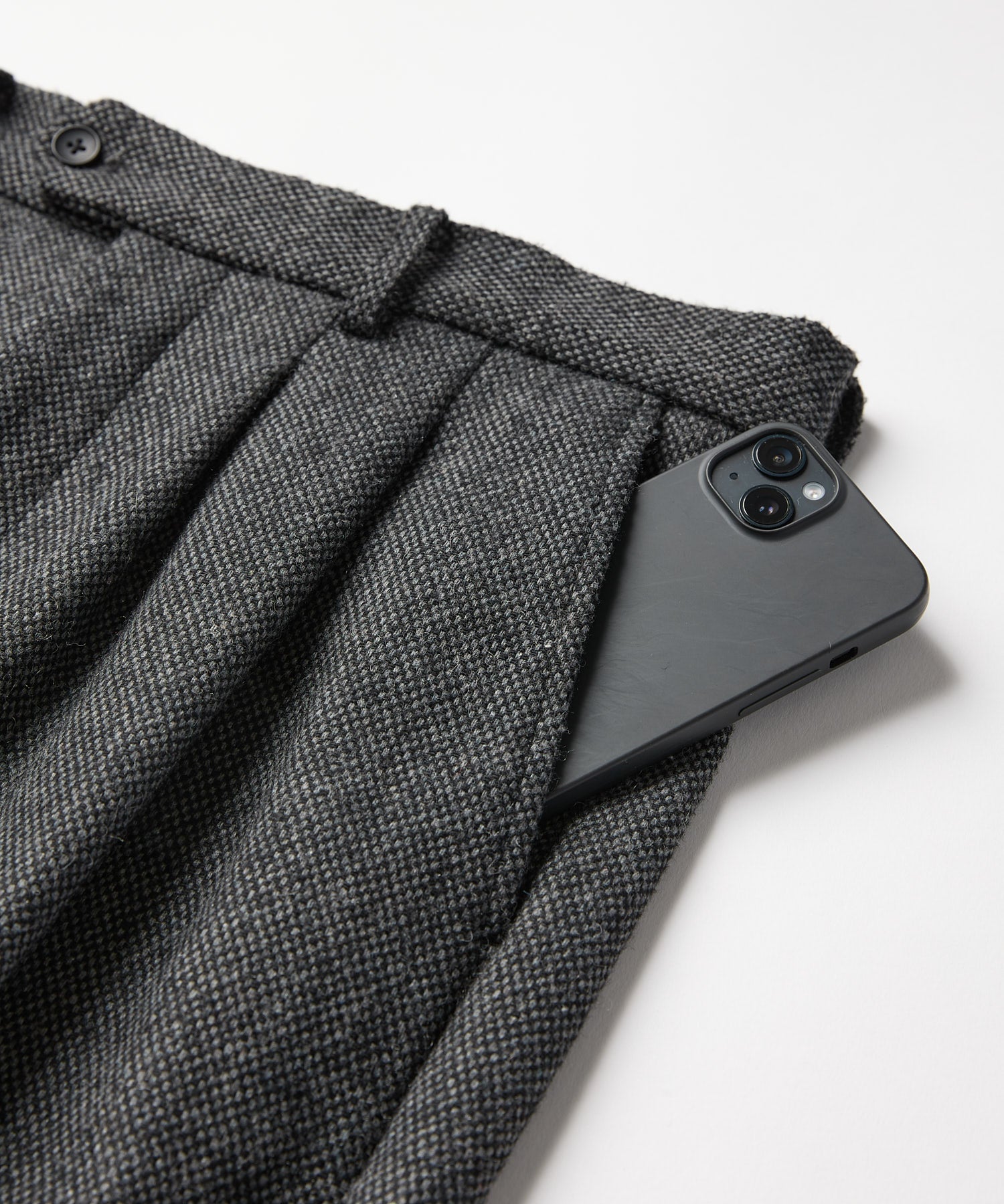 TWEED WIDE SLACKS