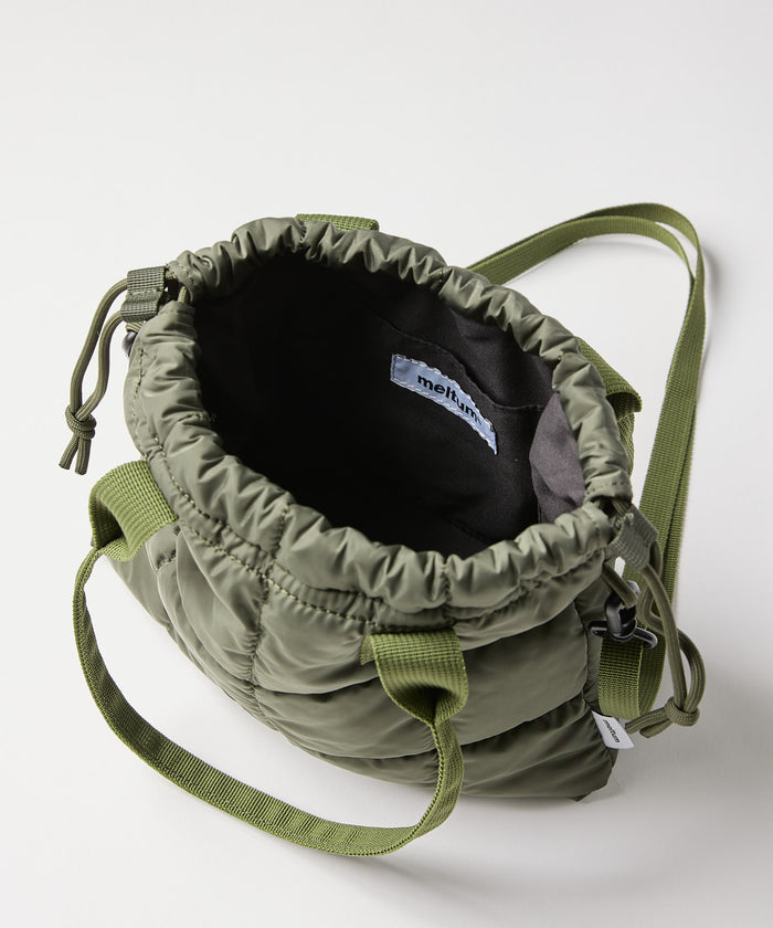 QUILT SHOULDER POUCH