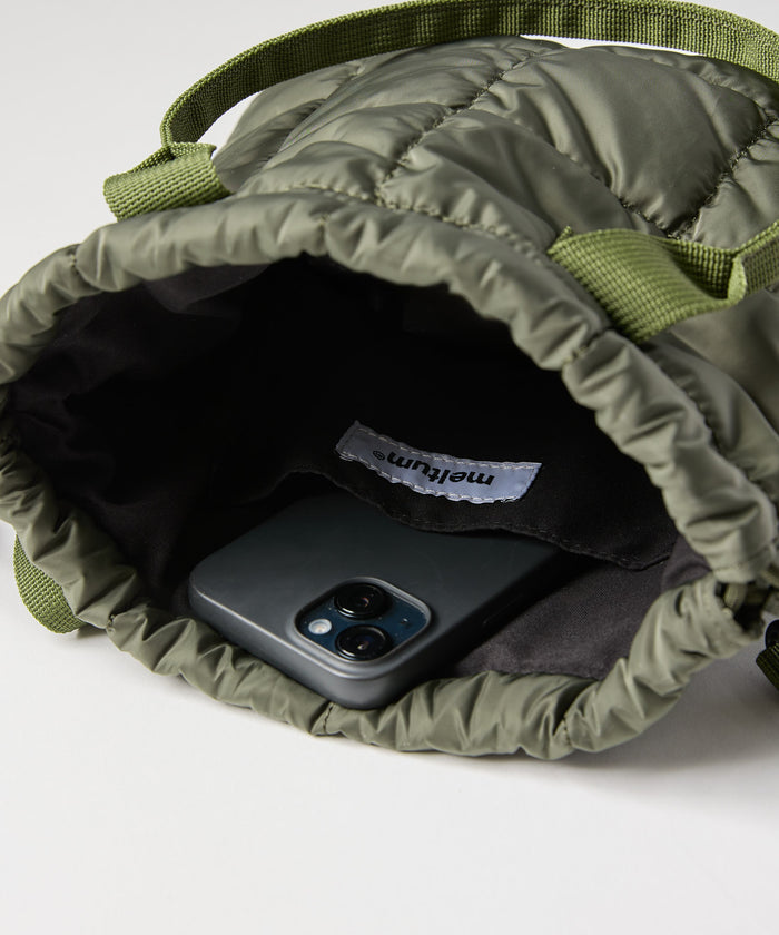 QUILT SHOULDER POUCH