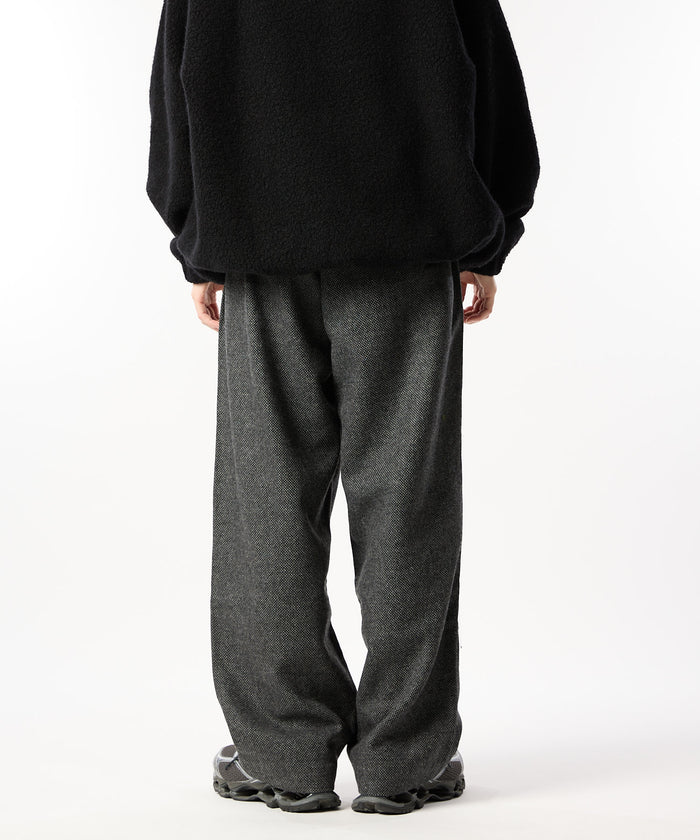 TWEED WIDE SLACKS