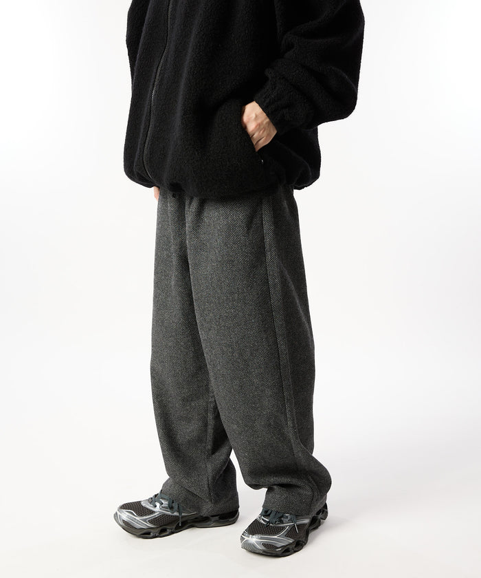 TWEED WIDE SLACKS