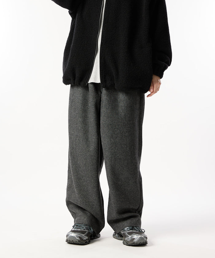 TWEED WIDE SLACKS