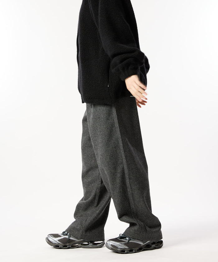 TWEED WIDE SLACKS