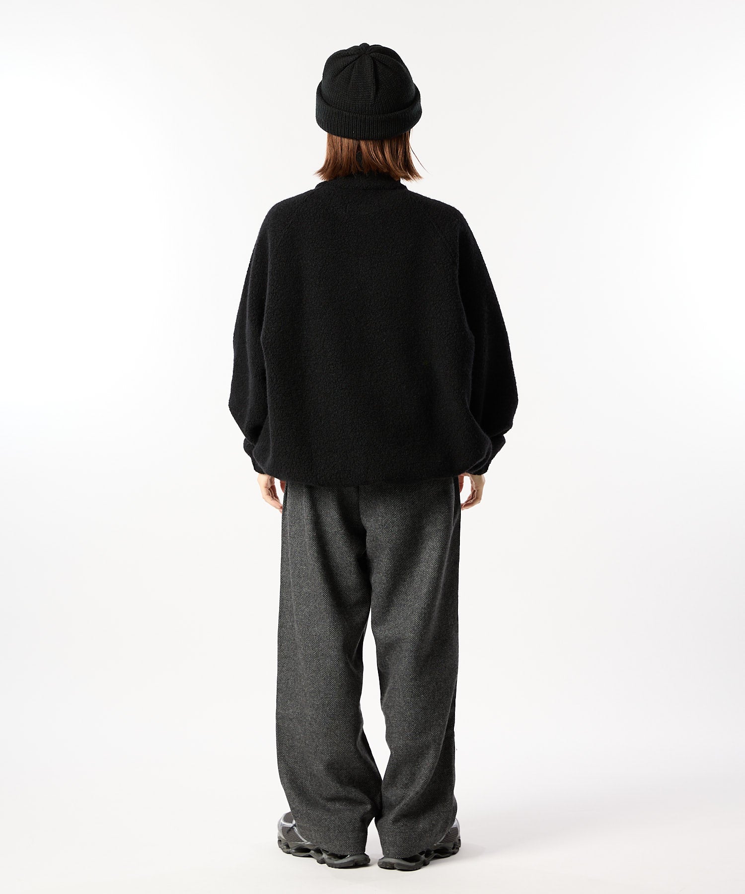 TWEED WIDE SLACKS