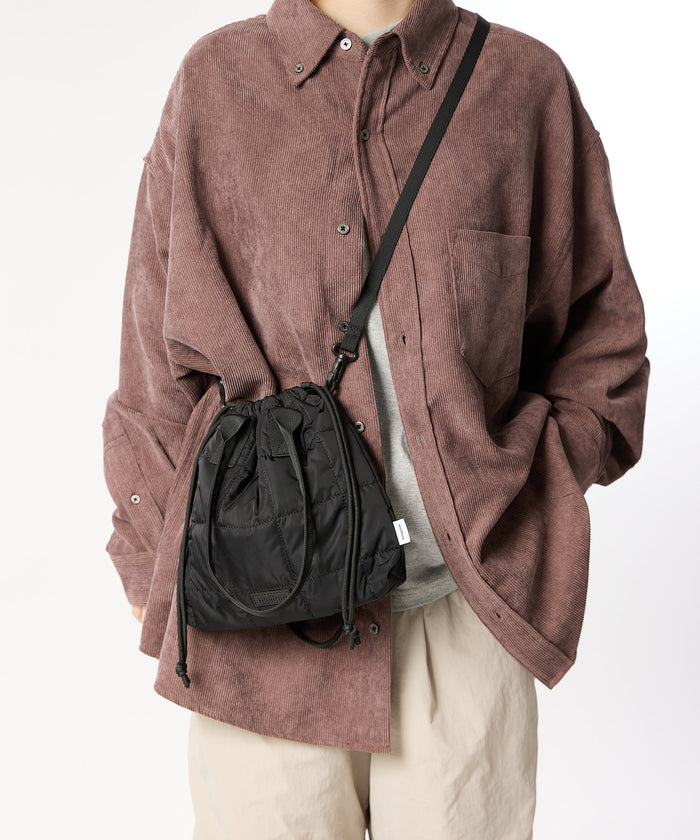 QUILT SHOULDER POUCH