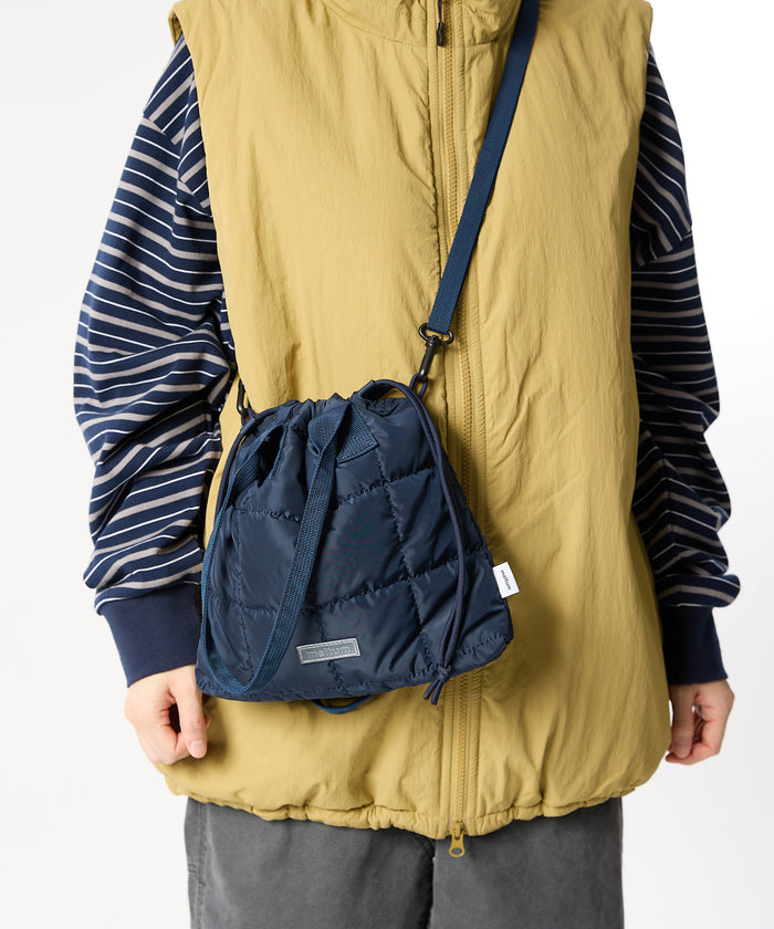 QUILT SHOULDER POUCH