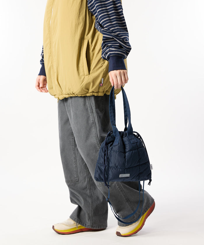 QUILT SHOULDER POUCH