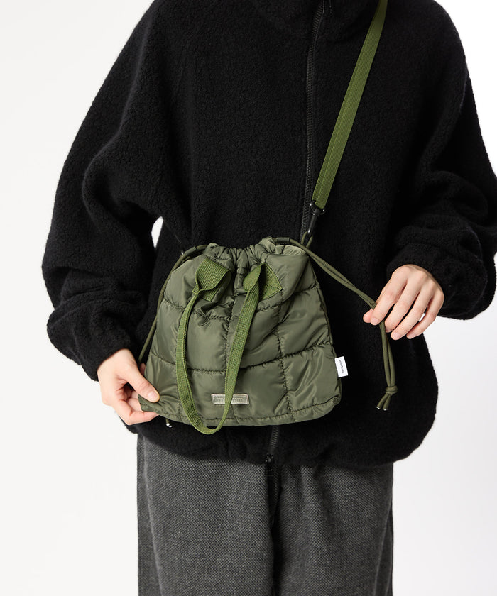 QUILT SHOULDER POUCH