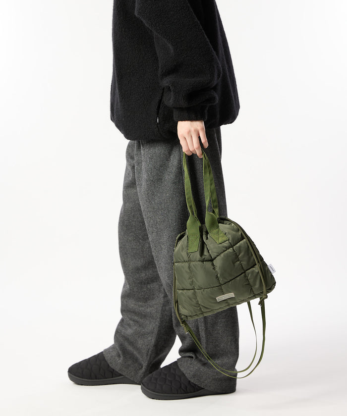 QUILT SHOULDER POUCH