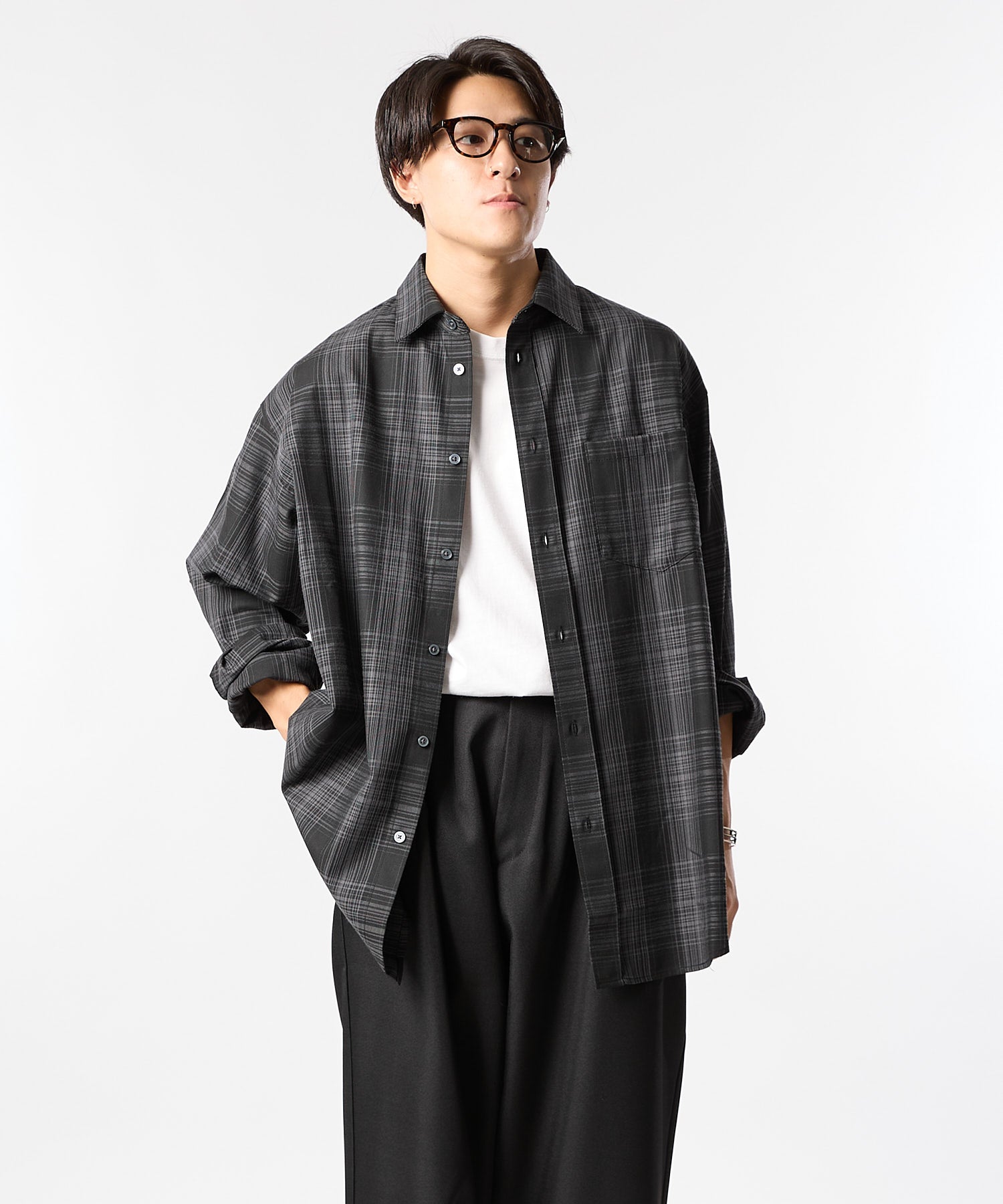 OMBRE CHECK SHIRT