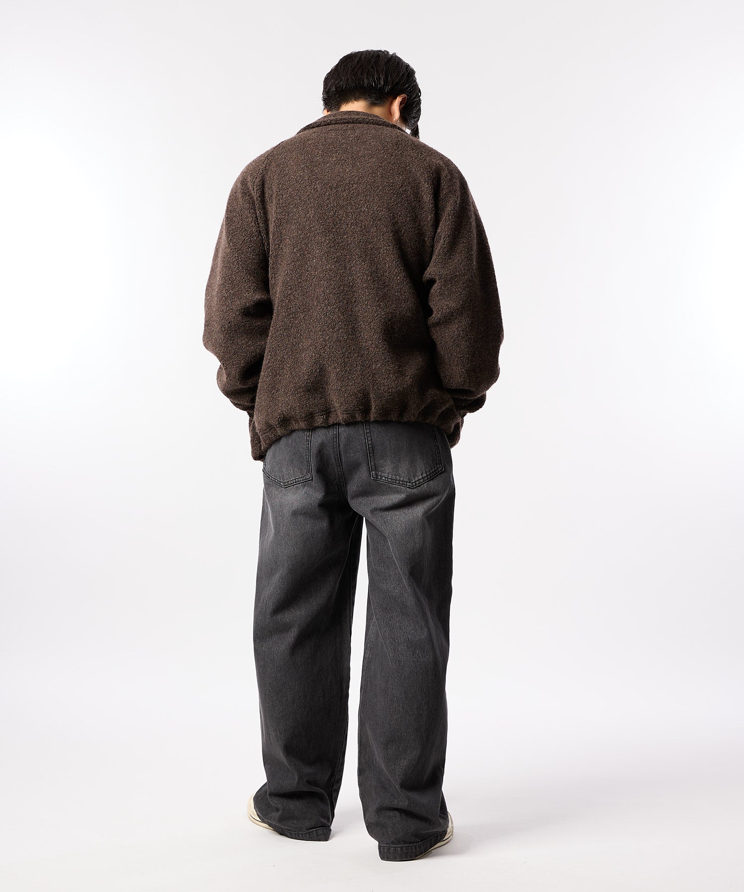 BOUCLE ZIP BLOUSON