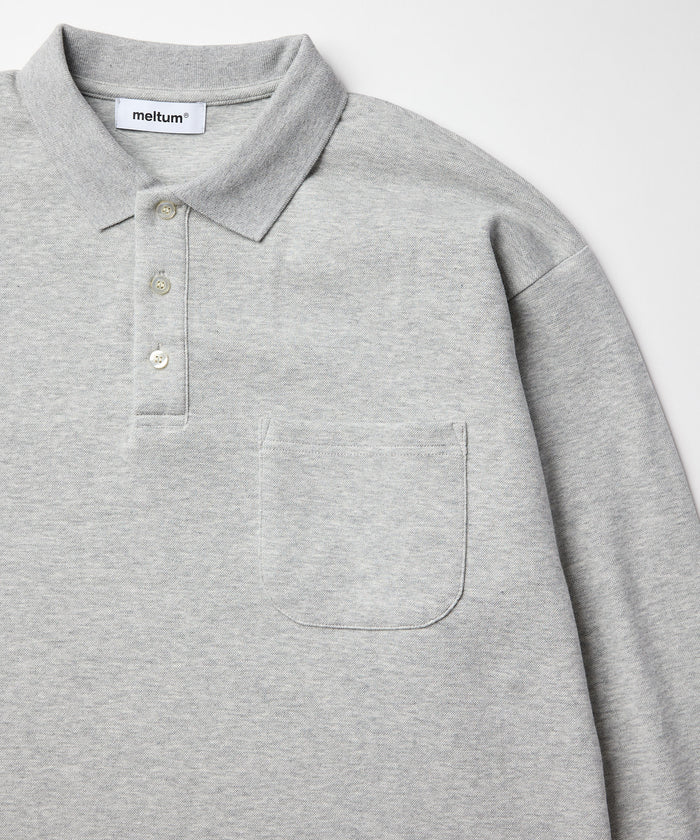 SWEAT POLO L/S