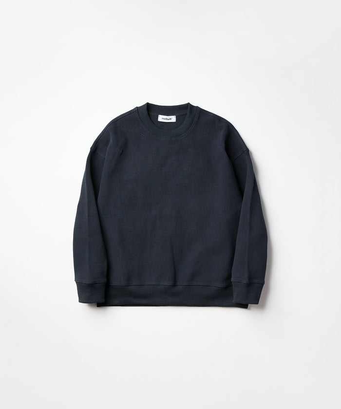 加厚华夫格长袖T恤