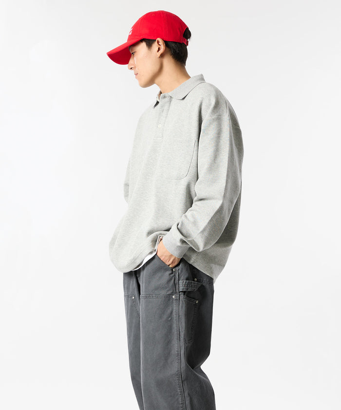 SWEAT POLO L/S