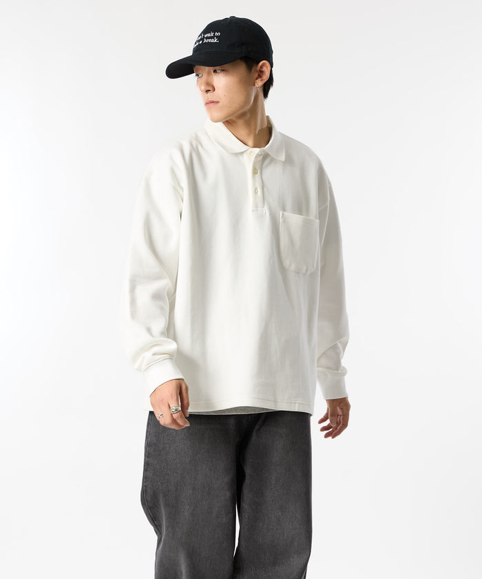 SWEAT POLO L/S