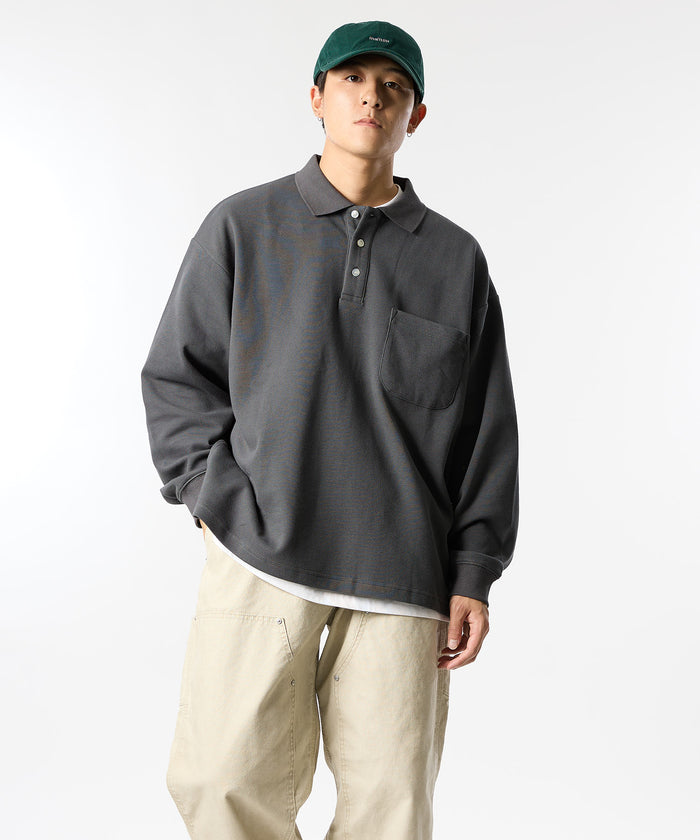 SWEAT POLO L/S