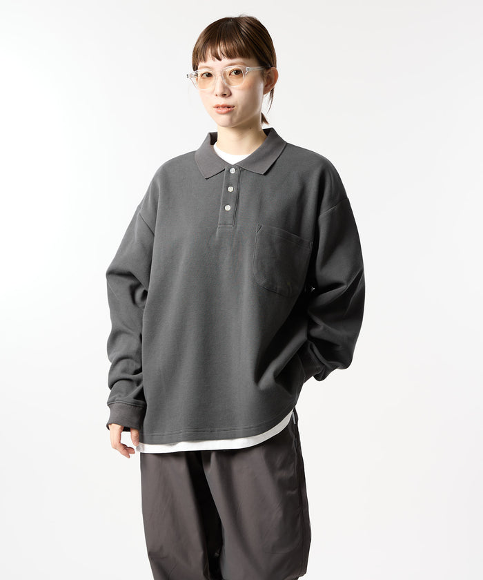 SWEAT POLO L/S