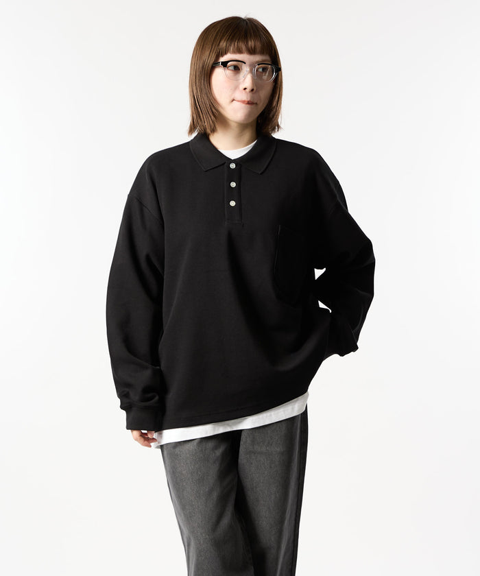 SWEAT POLO L/S