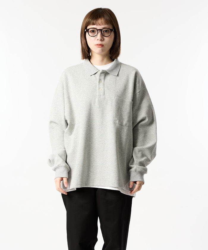 SWEAT POLO L/S