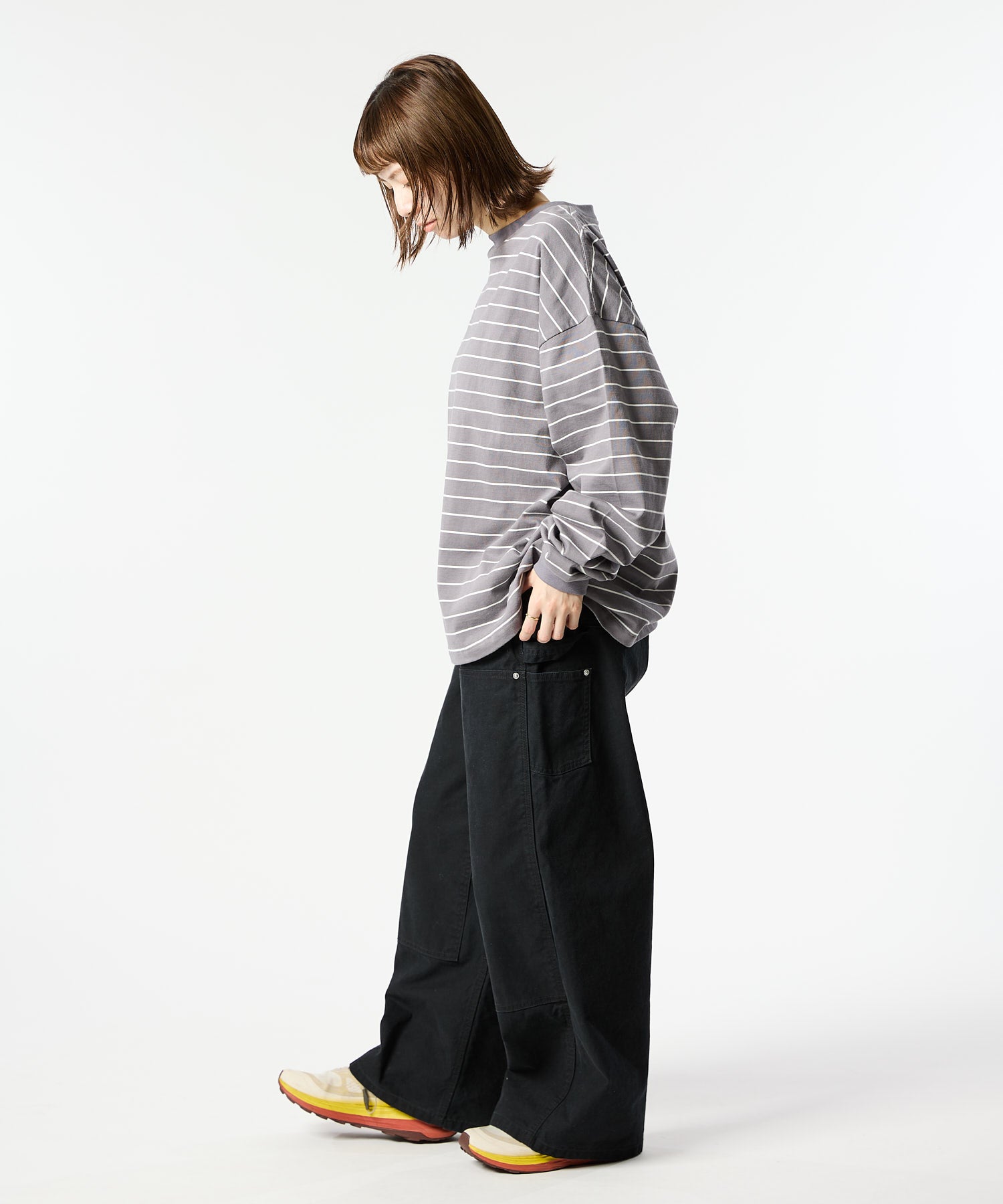 【10.22 WED 18:00~ IN STOCK】WIDE BORDER L/S TEE
