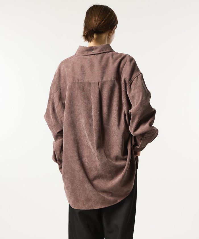 OVERSIZED CORDUROY SHIRT