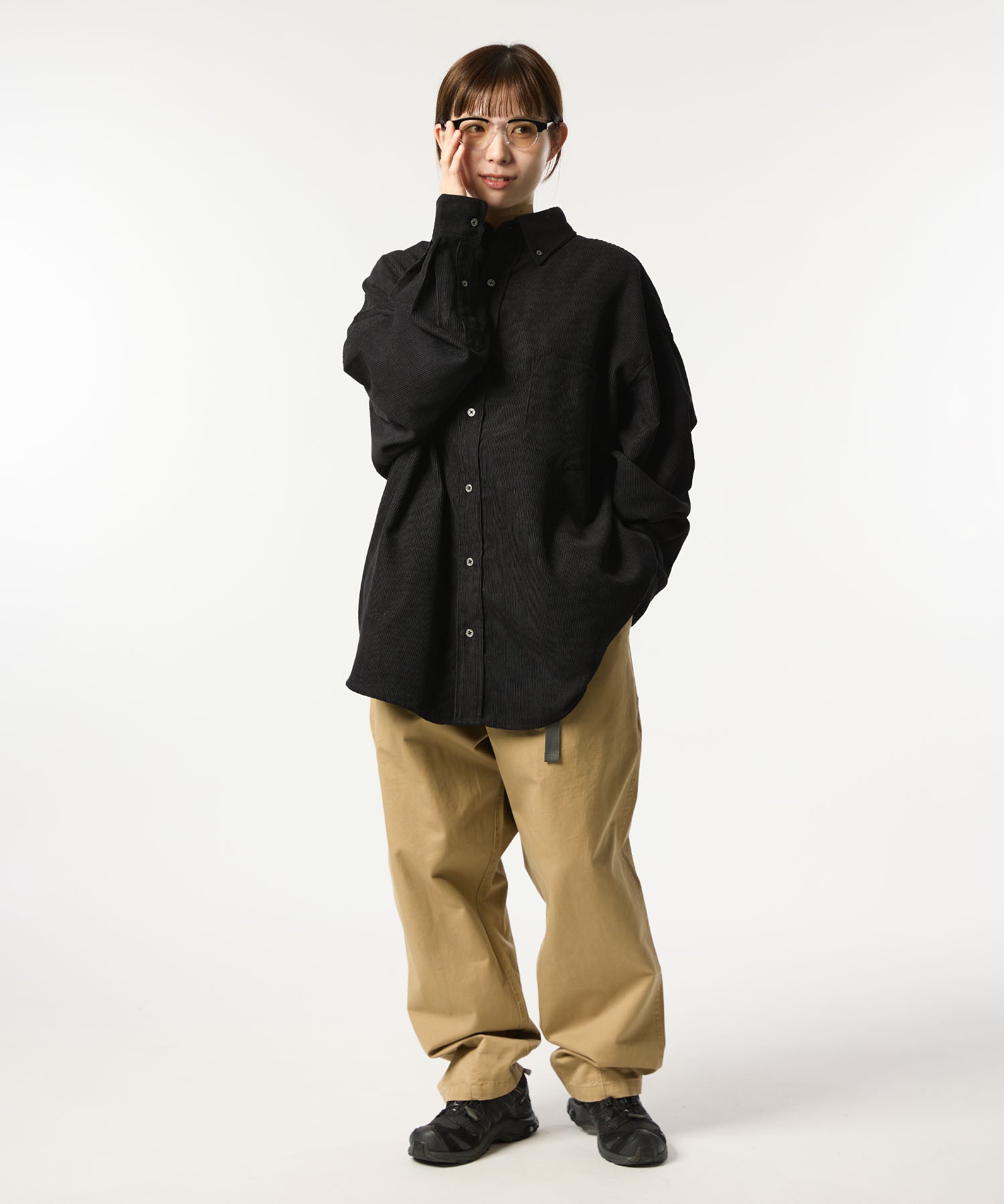 OVERSIZED CORDUROY SHIRT