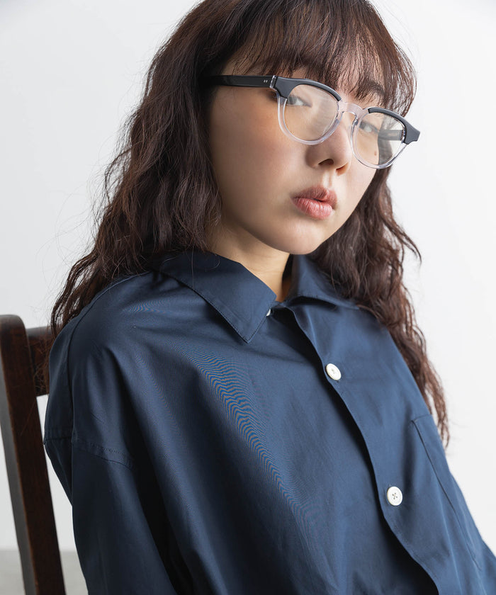 KANEKO OPTICAL × meltum EYEWEAR BLACK×CLEAR
