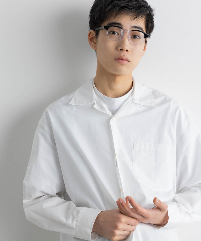 KANEKO OPTICAL × meltum EYEWEAR BLACK×CLEAR