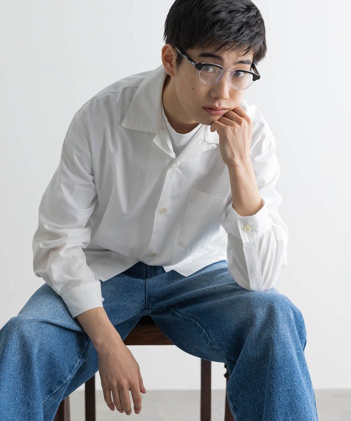 KANEKO OPTICAL × meltum EYEWEAR BLACK×CLEAR