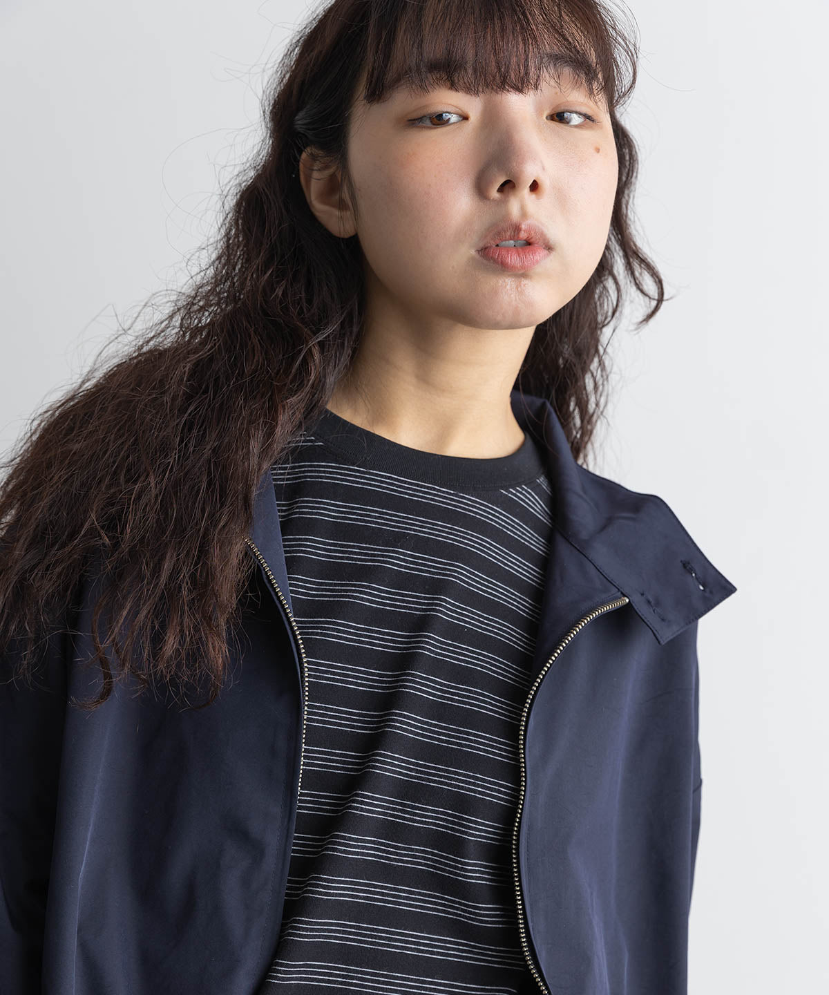 NYLON HARRINGTON JACKET