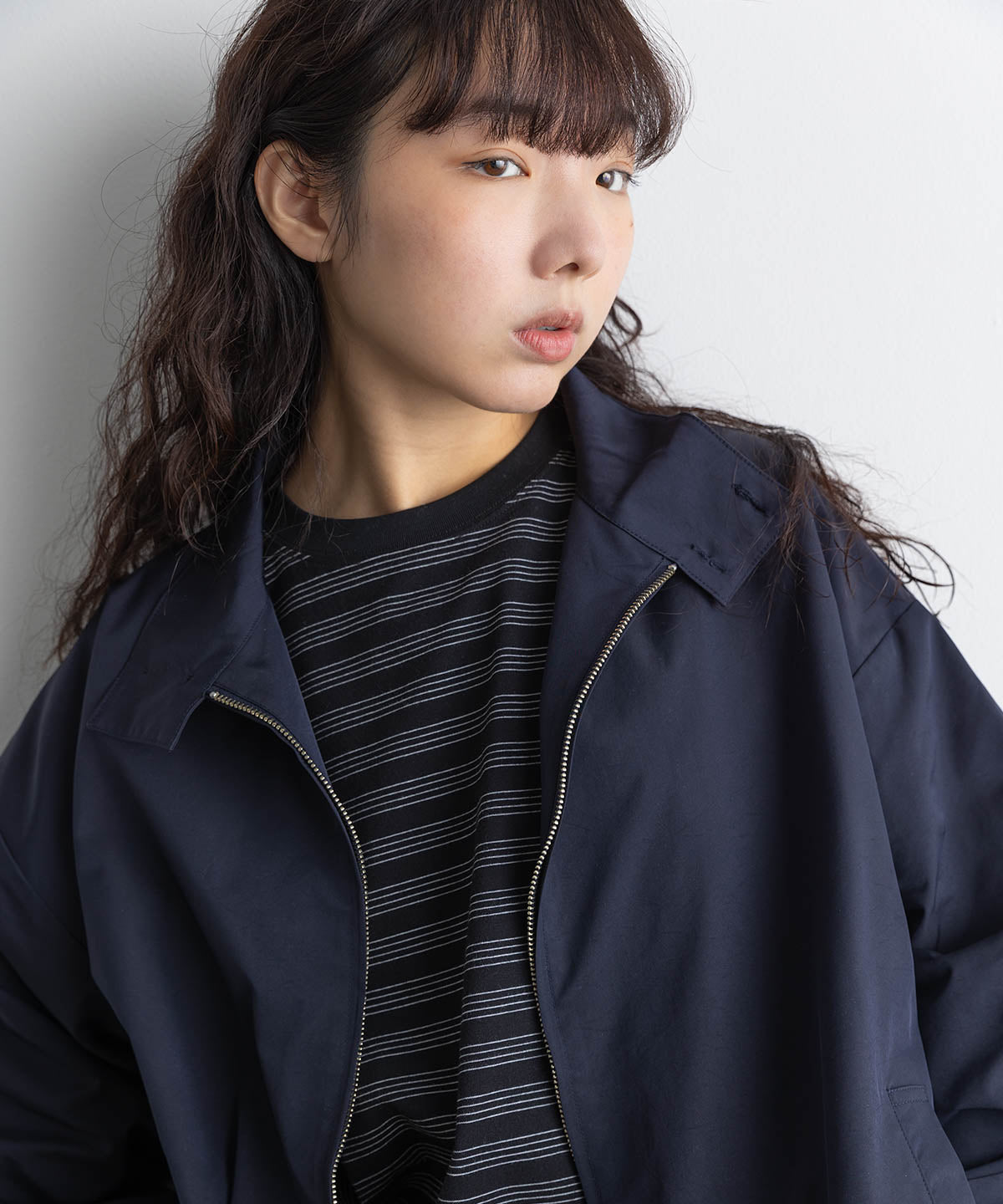 NYLON HARRINGTON JACKET