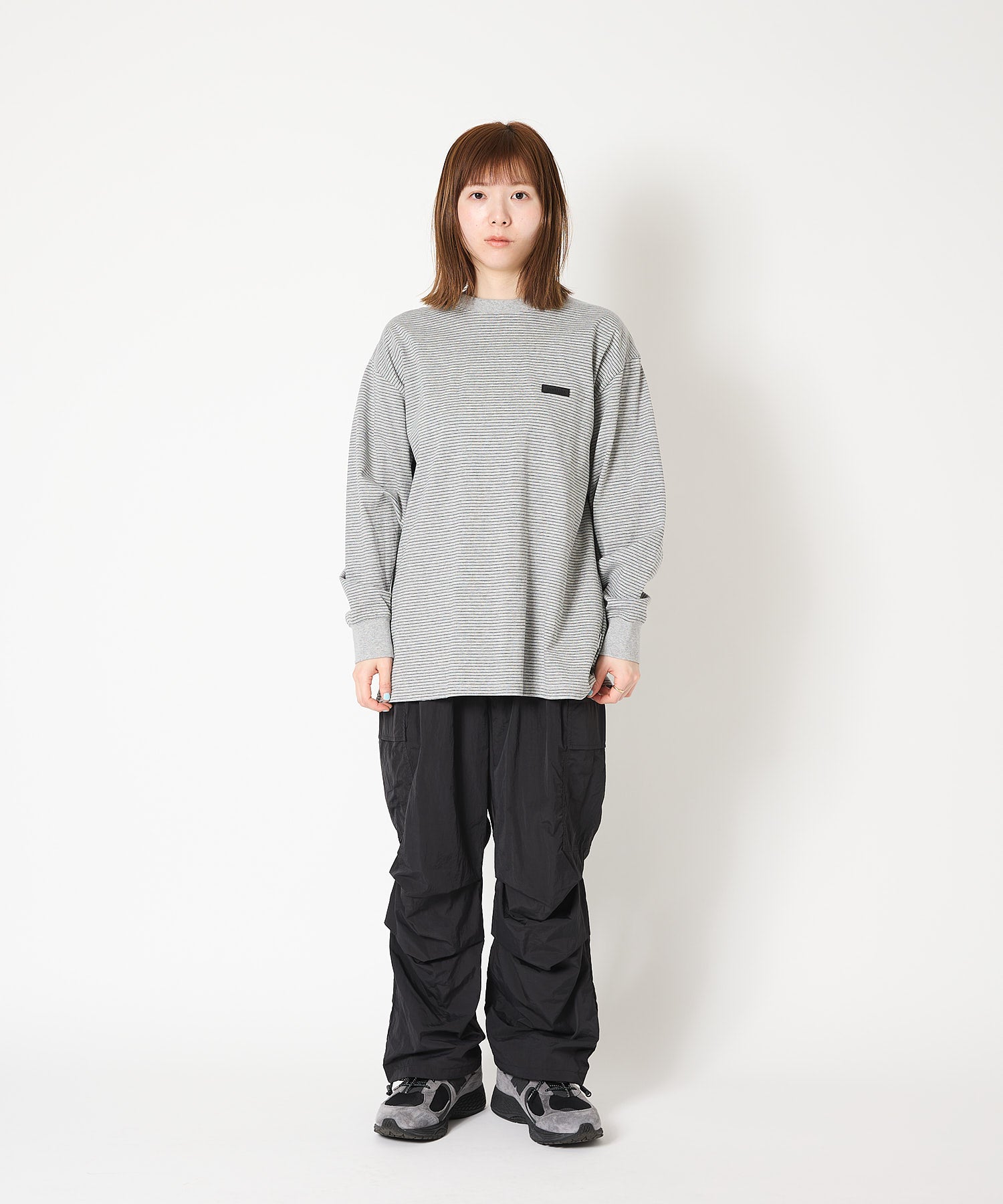BORDER L/S T-SHIRT