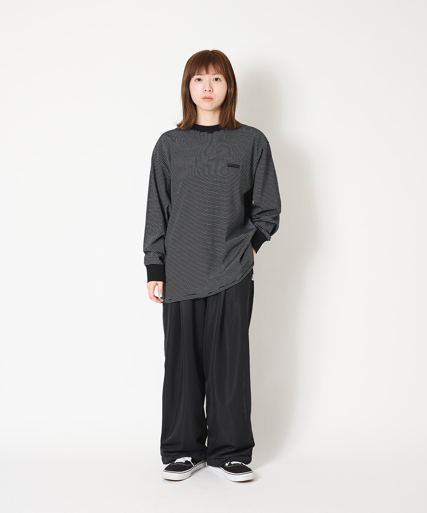 BORDER L/S T-SHIRT