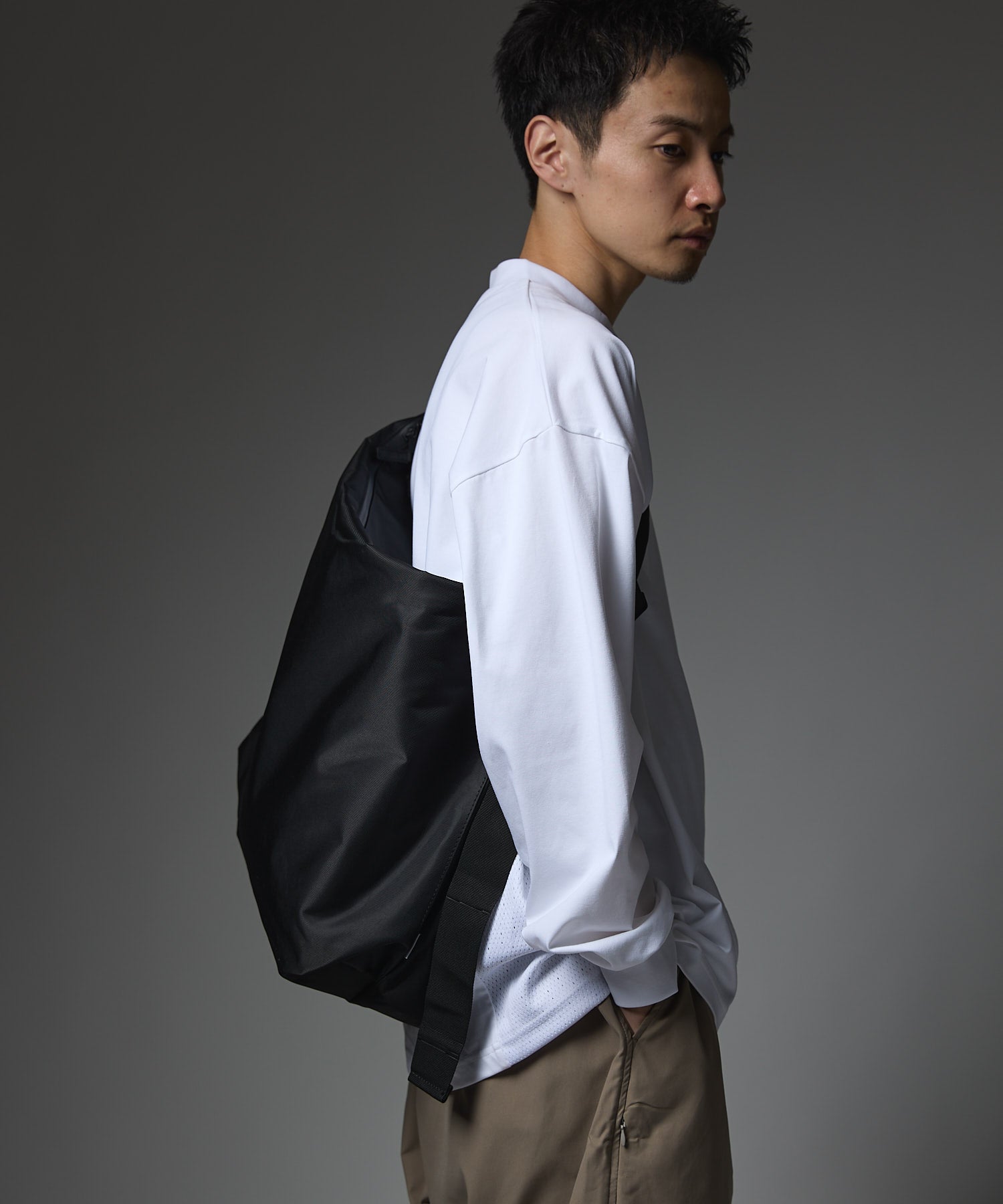 NYLON MESSENGER BAG