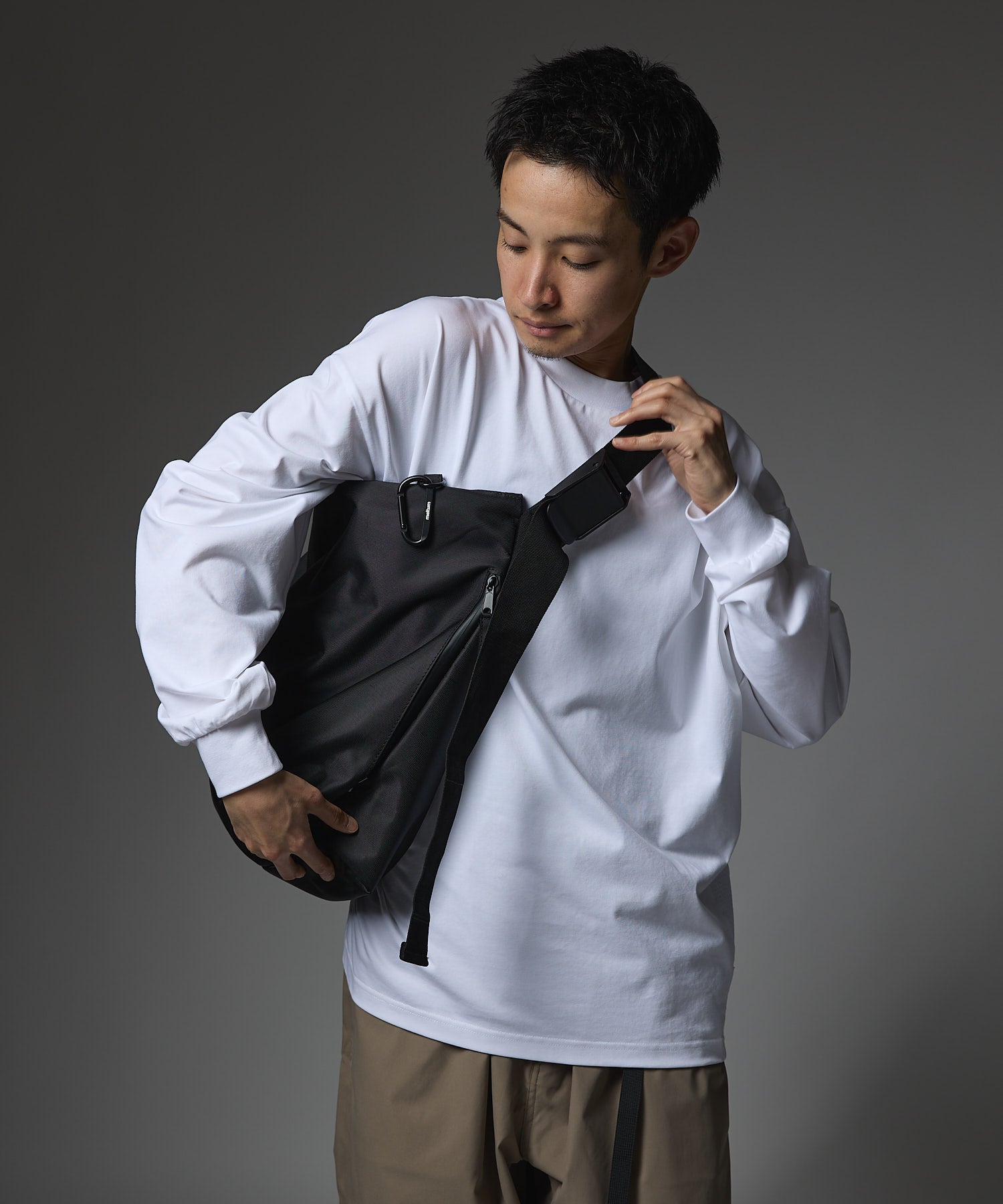 NYLON MESSENGER BAG
