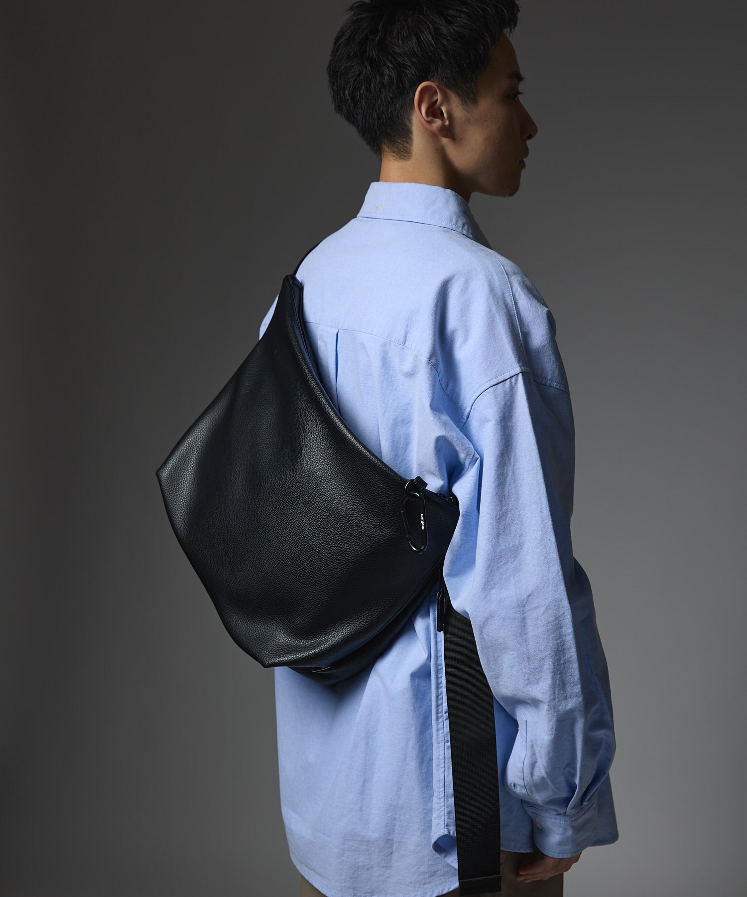 LEATHER MESSENGER BAG(M) LEATHER MESSENGER BAG(M)