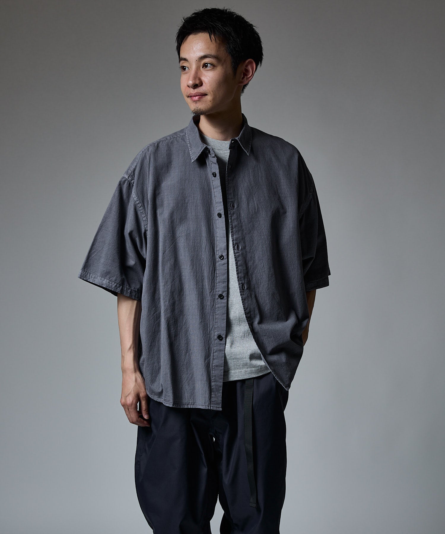 STRIPE TECH SHIRT S/S