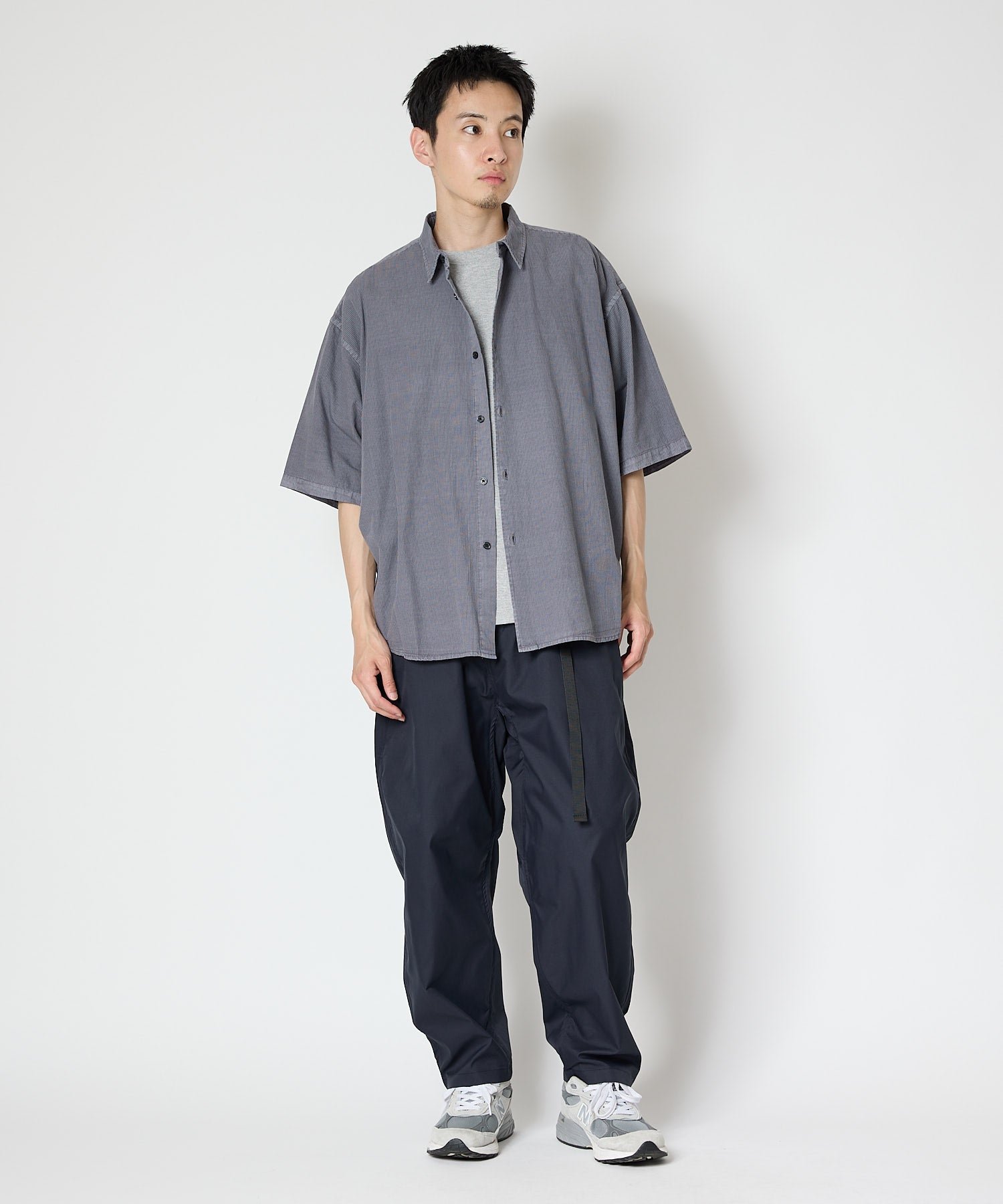 STRIPE TECH SHIRT S/S