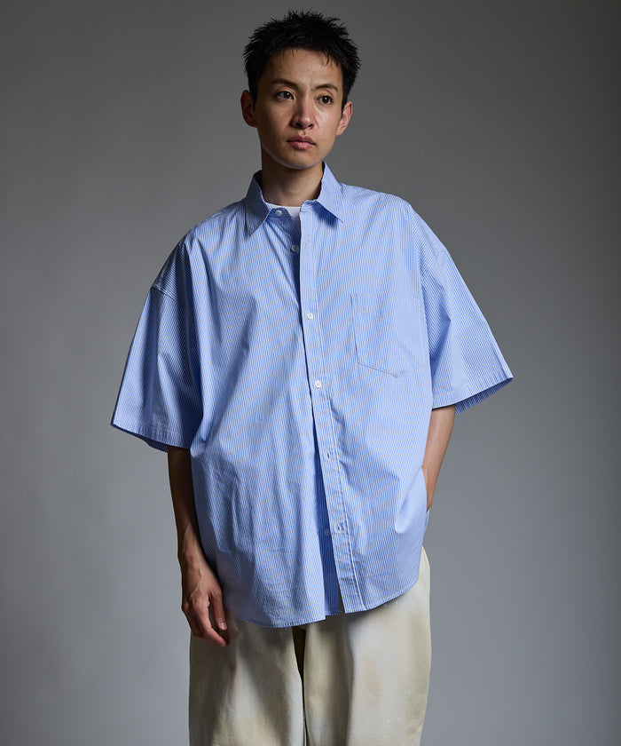 LOOSE STRIPE SHIRT S/S