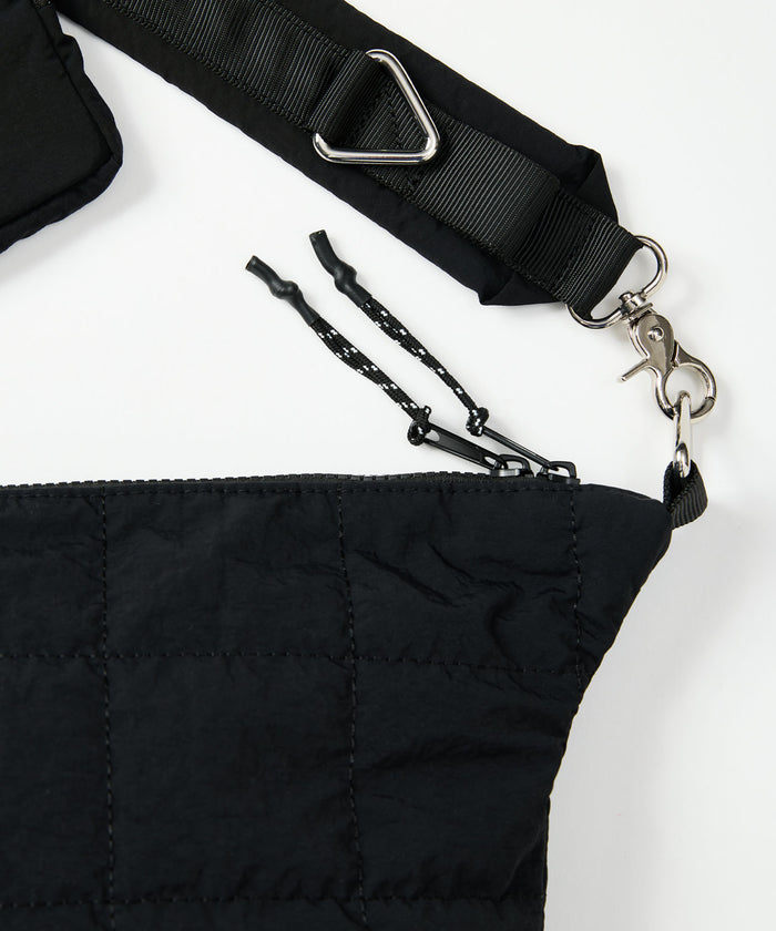 QUILTING POUCH SHOULDER BAG