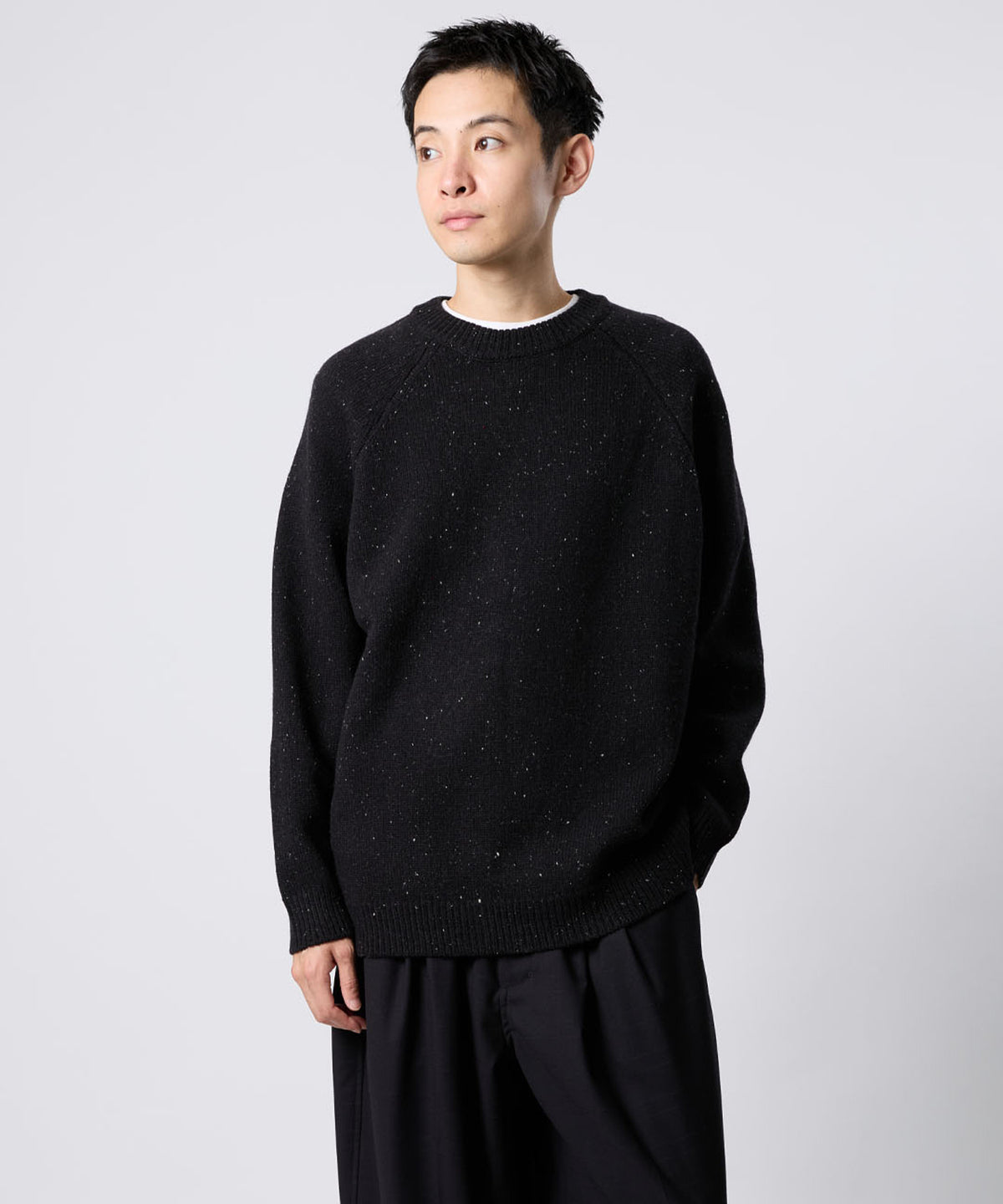 WOOL CREWNECK KNIT