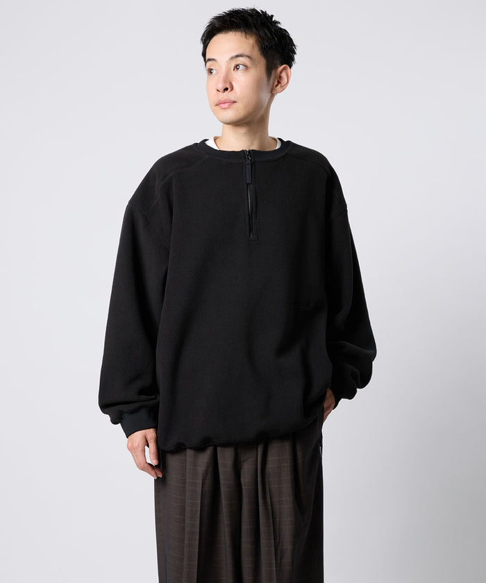 【2026.10.16 FRI 18:00~ INSTOCK】FLEECE HALFZIP PULLOVER