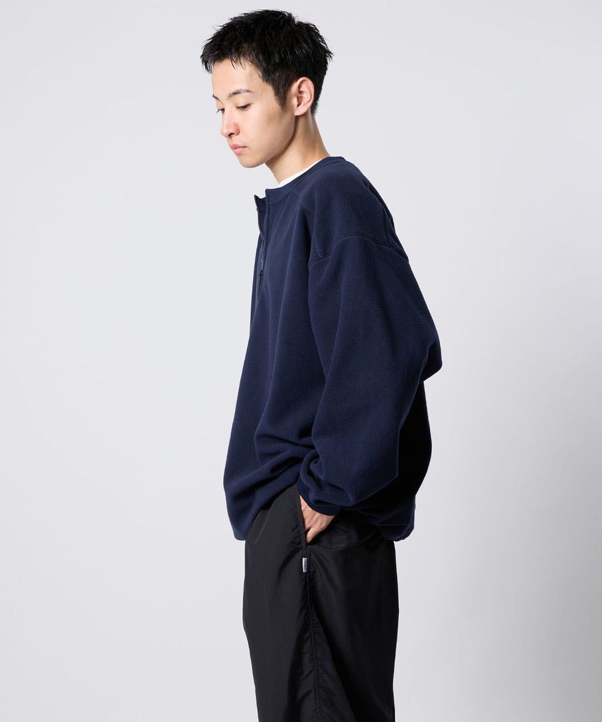 【2026.10.16 FRI 18:00~ INSTOCK】FLEECE HALFZIP PULLOVER