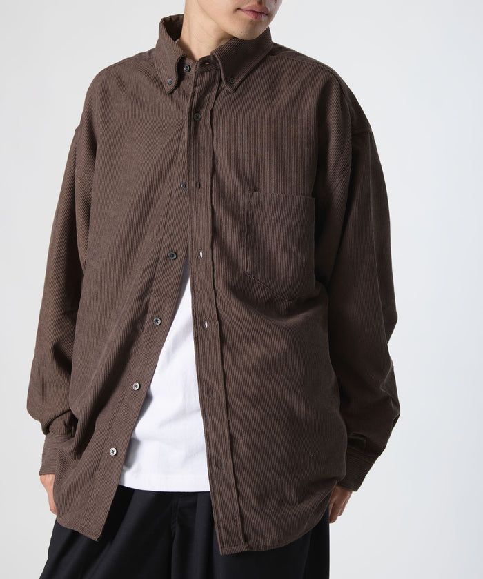 OVERSIZED CORDUROY SHIRT