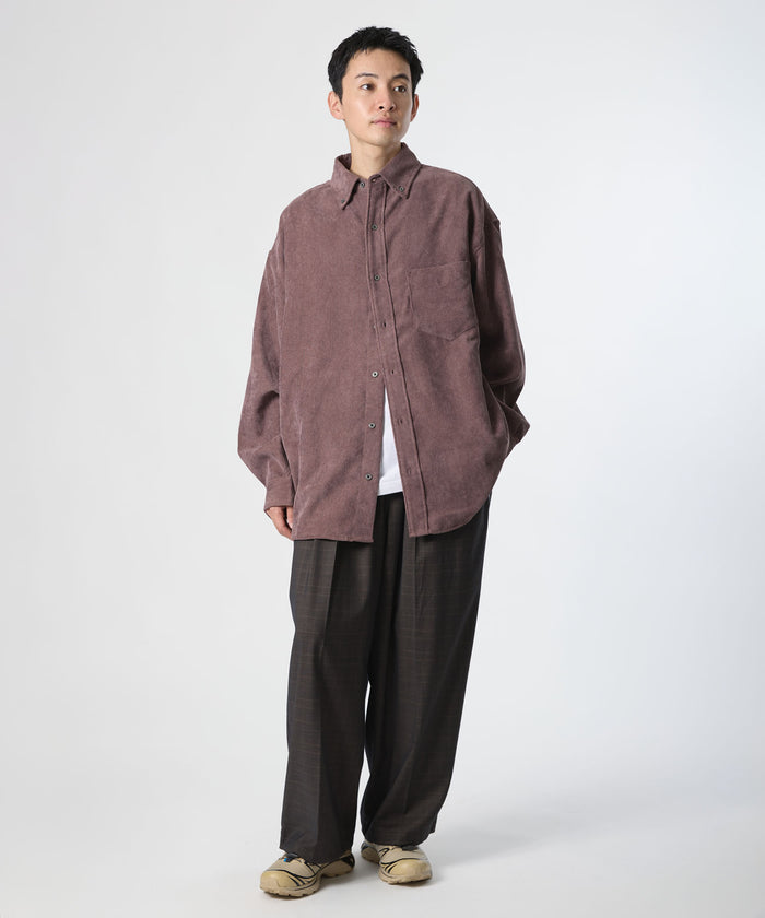 OVERSIZED CORDUROY SHIRT