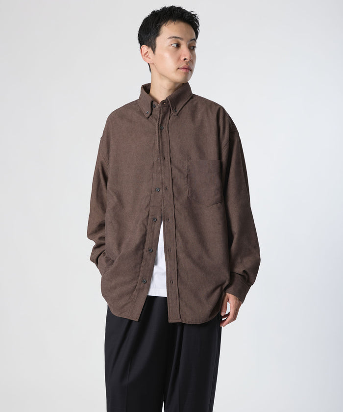 OVERSIZED CORDUROY SHIRT