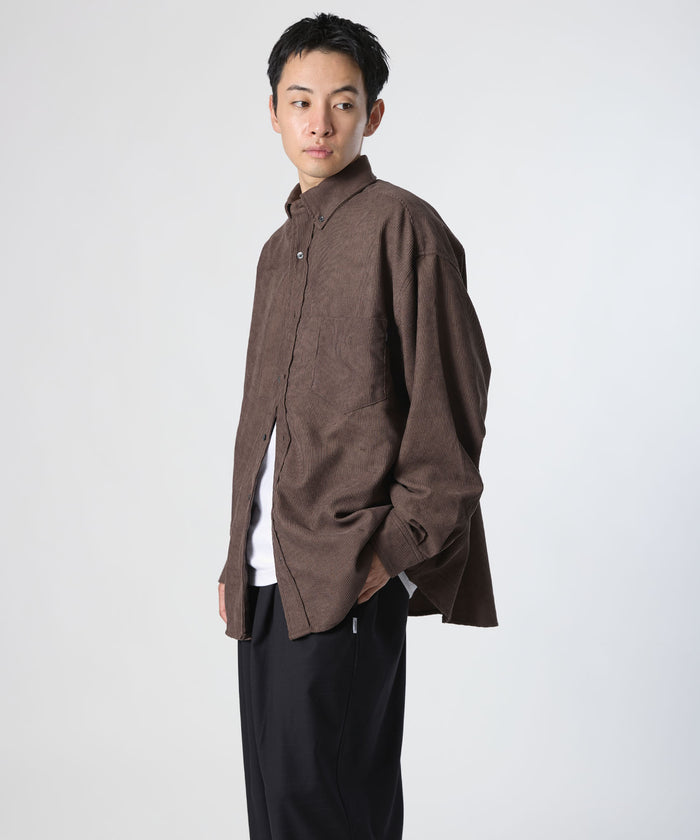 OVERSIZED CORDUROY SHIRT