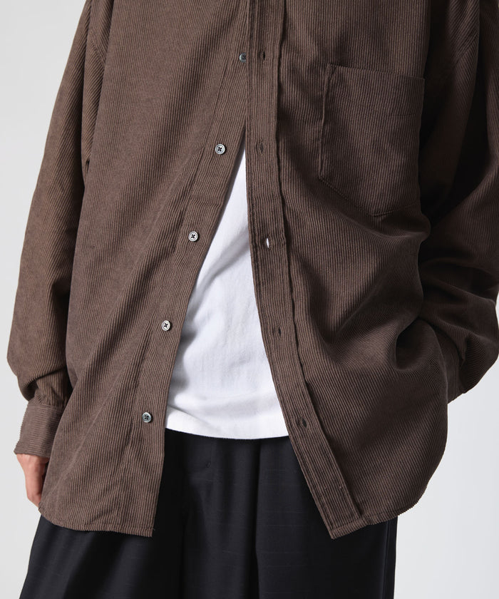 OVERSIZED CORDUROY SHIRT
