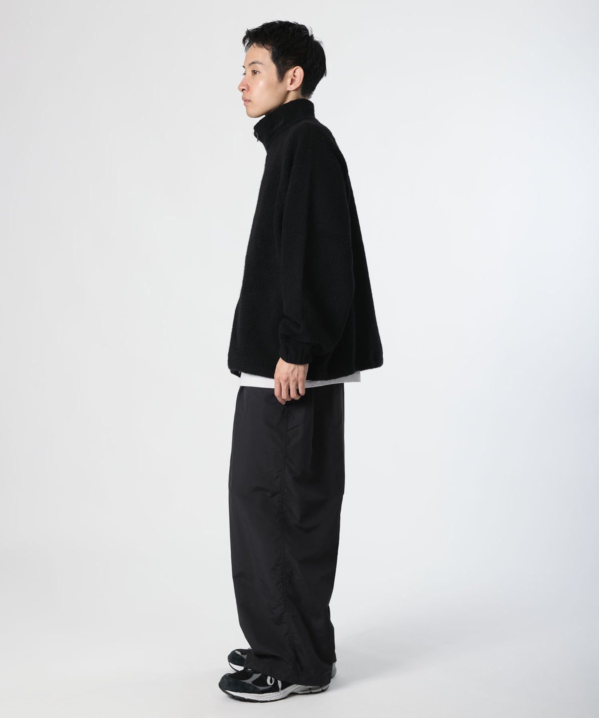 BOUCLE ZIP BLOUSON