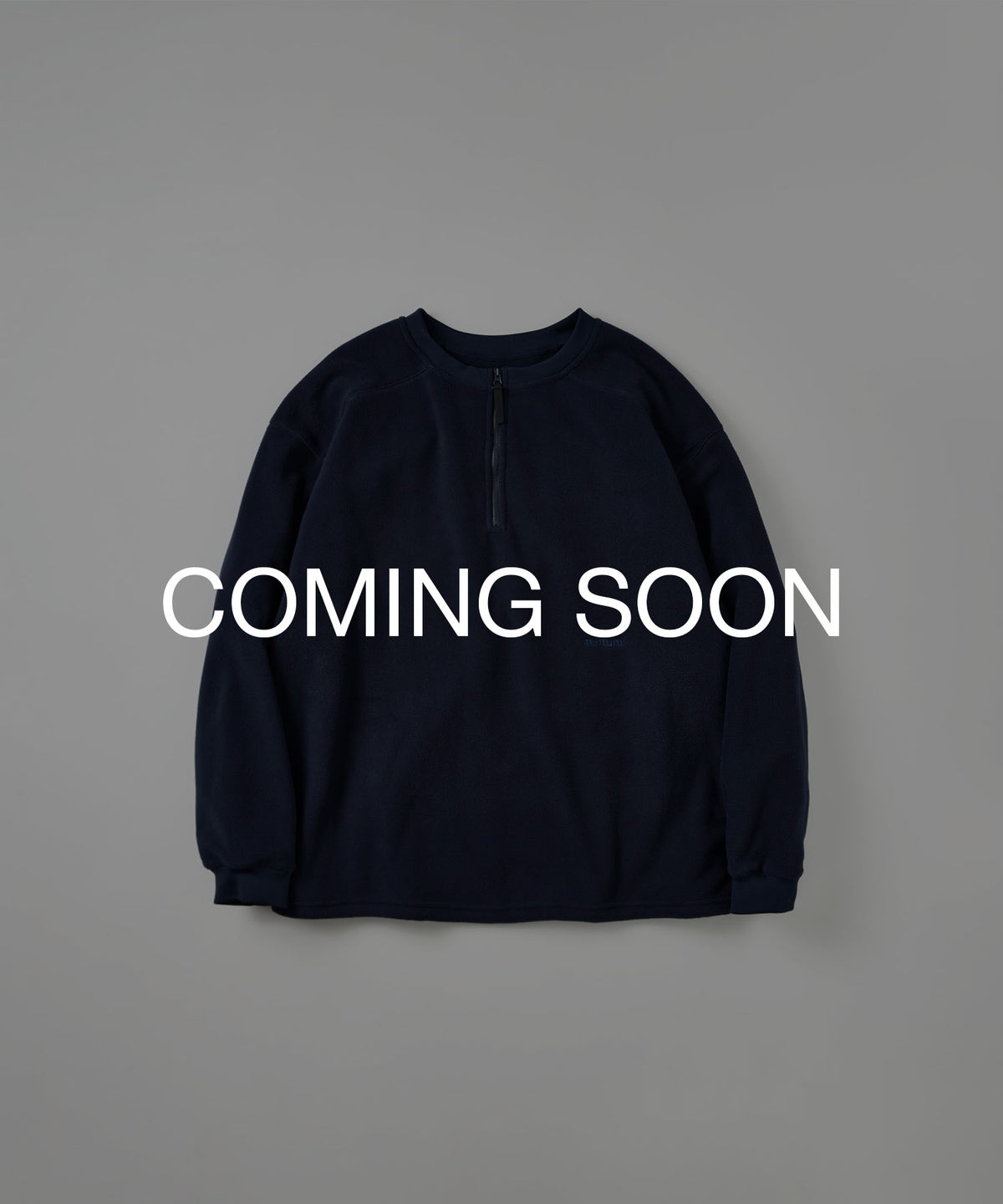【2026.10.16 FRI 18:00~ INSTOCK】FLEECE HALFZIP PULLOVER